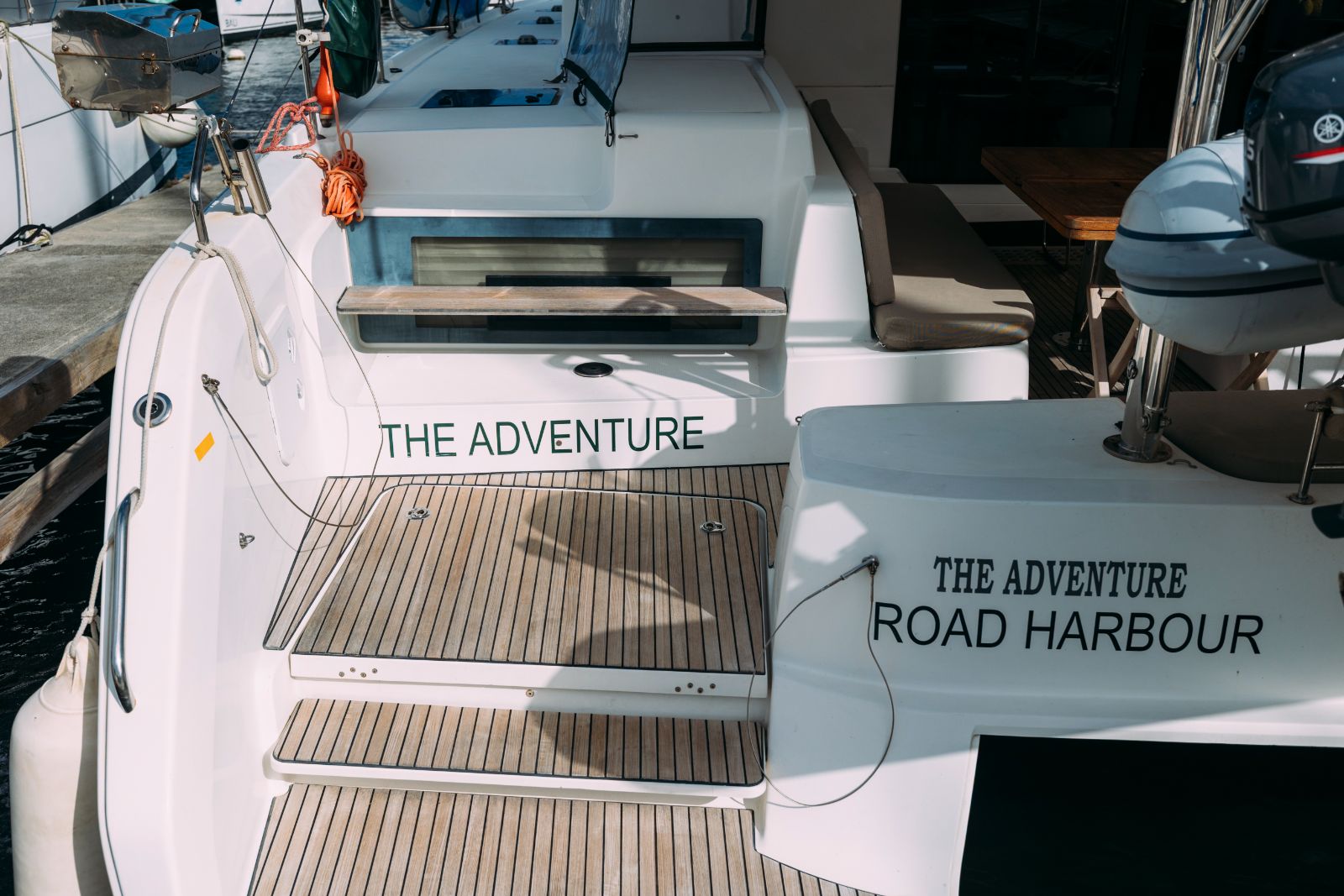 Adventure transom
